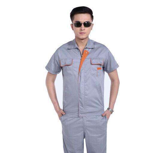 灰色工作服