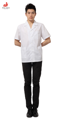 专业定做夏季短袖男女厨师服