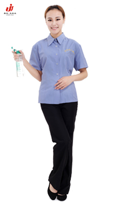 武昌厂家定制物业保洁服制服宾馆清洁员制服 客房服务员秋冬工作服套装