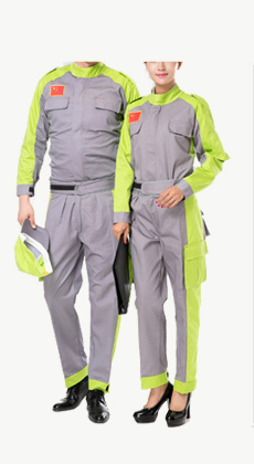 武汉厂家定做春秋汽修工作服套装男4S店维修服车间长袖赛车服劳保服套裤